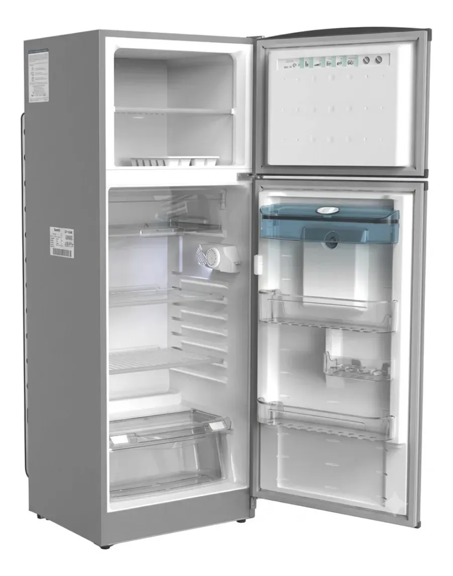HELADERA CON FREEZER 329 LTS PLATA BAMBI - 2F1600Pa - Imagen 3