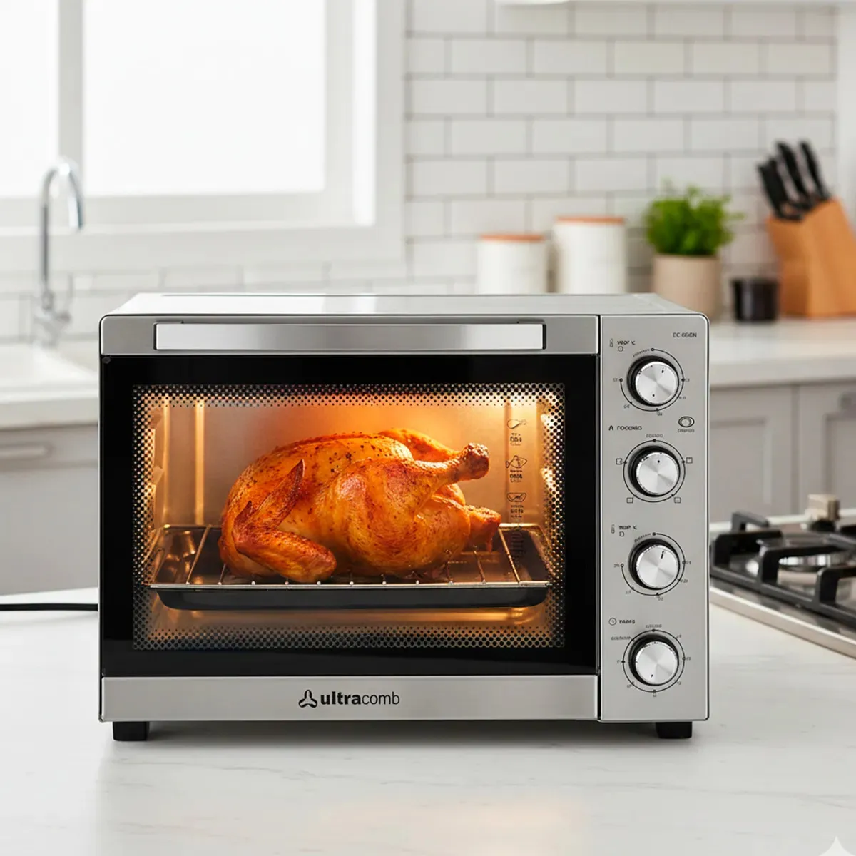 HORNO ELECTRICO 80 LTS ACERO CONVECCION ULTRACOMB - UC-80CIN - Image 4