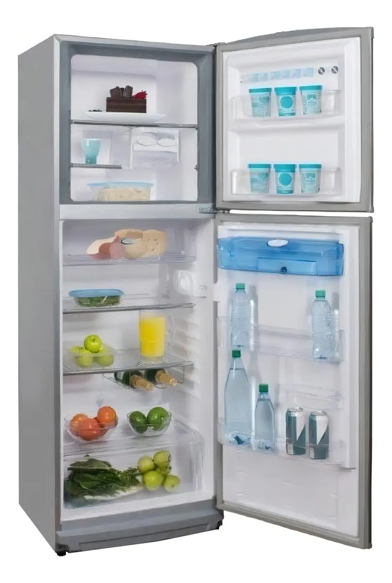 HELADERA CON FREEZER 329 LTS PLATA BAMBI - 2F1600Pa - Imagen 2