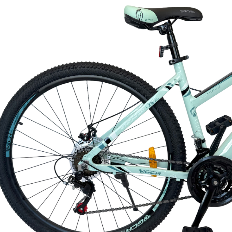BICICLETA MTB MUJER RODADO 29 TALLE S FRENOS DISCO 21 VELOCIDADES GCA - ATHENA VERDE AQUA - Image 2